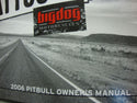 BIG DOG MOTORCYCLES OEM 2006 PITBULL OWNERS MANUAL BOOKLET 4