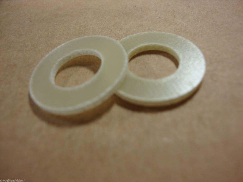 BIG DOG MOTORCYCLES OEM COIL COVER FIBERGLASS WASHER SET 3/8