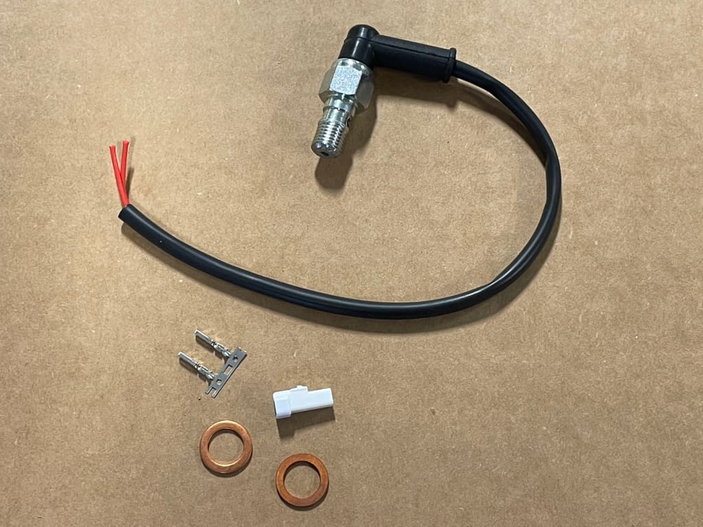 BIG DOG MOTORCYCLES REAR BRAKE SWITCH 2003-2011 MODELS W/ BOOT & HARDW