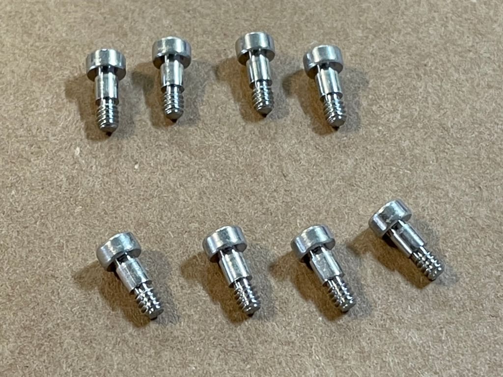 ボスドッグ  K830 BIG DOG OEM HAND CONTROL SWITCH SCREW SET PRECISION 18-8 SHOULDER