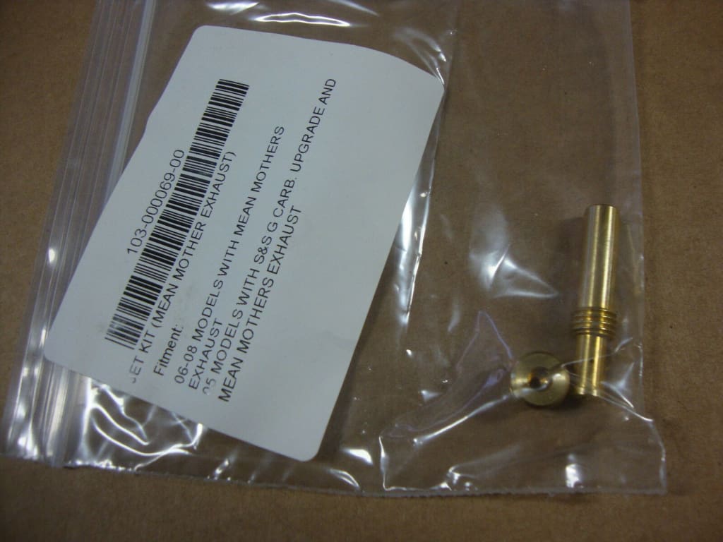 S&S CYCLE JET KIT MEAN MOTHERS 2005-2008 BIG DOG MOTORCYCLE MODELS