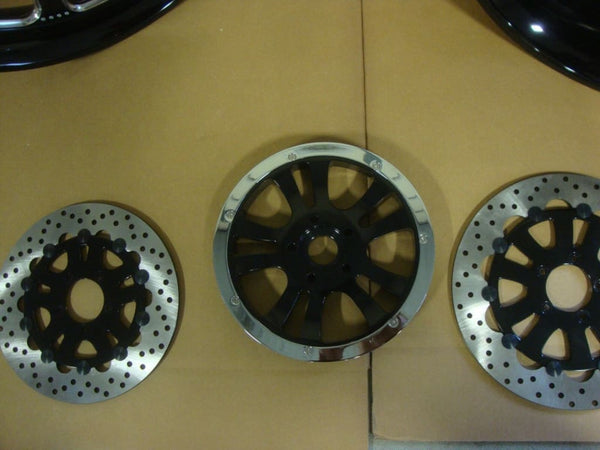 2016 FOR BIG DOG MASTIFF BILLET WHEELS 18 X 10.5 & 23 X 3.5 
