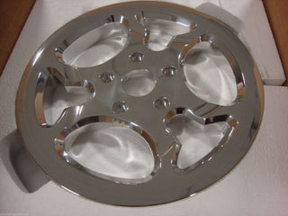 FOR BIG DOG 2008 K-9 POLISHED REAR DRIVE PULLEY TEFLON 