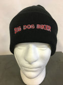 BIG DOG BIKER forum knit beanie hat w/ EMBROIDERED LOGO 