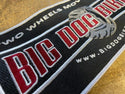 BIG DOG BIKER FORUM PATCH SET EMBROIDERED LOGO JACKET HAT