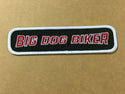 BIG DOG BIKER FORUM SMALL JACKET or HAT PATCH EMBROIDERED