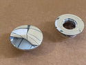 FOR BIG DOG CHROME LEFT GAS CAP w/ PAINT SAVER EARLY MASTIFF