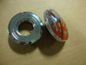 FOR BIG DOG CHROME LEFT GAS CAP W/ PAINT SAVER EARLY MASTIFF