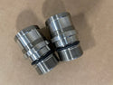 BIG DOG CHROME TRIPLE TREES 5 DEGREE HIDDEN CAP BLIND TOP