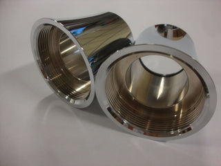 FOR BIG DOG MOTORCYCLE CHROME FORK DUST CAP SET COARSE 