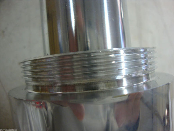FOR BIG DOG MOTORCYCLE POLISHED TOP FORK DUST CAP FINE 