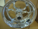 FOR BIG DOG MOTORCYCLES ’08 K-9 POLISHED BILLET WHEEL SET 18