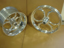 FOR BIG DOG MOTORCYCLES ’08 K-9 POLISHED BILLET WHEEL SET 18