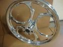 FOR BIG DOG MOTORCYCLES ’08 K-9 POLISHED BILLET WHEEL SET 18