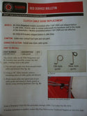 BIG DOG MOTORCYCLES 2 CLUTCH CABLE GUIDE WIRE 2006 K-9 