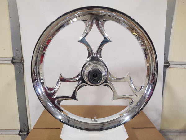 FITS 2003-04 BIG DOG CHOPPER NEW BILLET FRONT WHEEL 21 X 