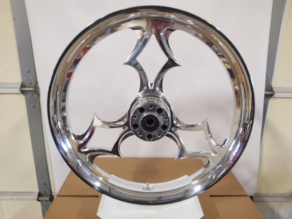 FITS 2003-04 BIG DOG CHOPPER NEW BILLET FRONT WHEEL 21 X 