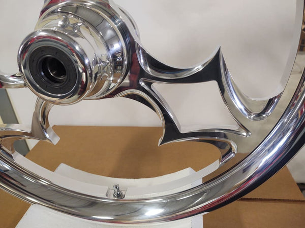 FITS 2003-04 BIG DOG CHOPPER NEW BILLET FRONT WHEEL 21 X 