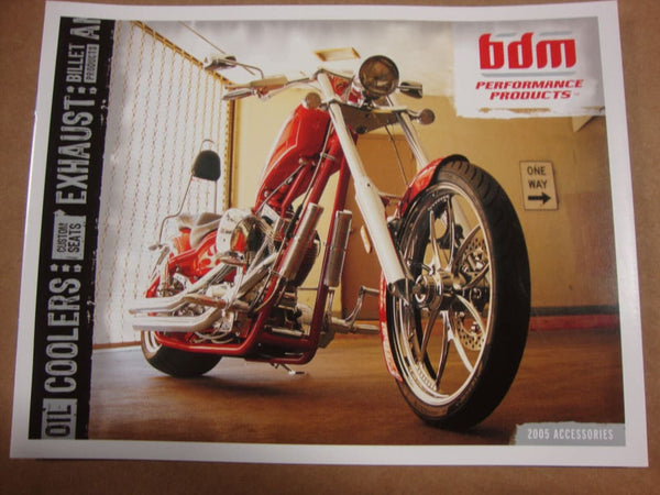 BIG DOG MOTORCYCLES 2005 ACCESSORY BROCHURE 14 page OEM all