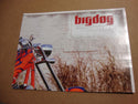 BIG DOG MOTORCYCLES 2005 SALES BROCHURE RIDGEBACK CENTERFOLD