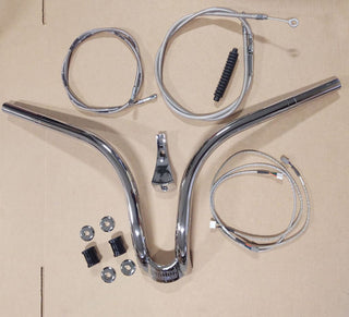 For Big Dog Motorcycles 2006-11 K9 +3 Pullback Handlebar Swap - Kit Ebay Motors:parts &