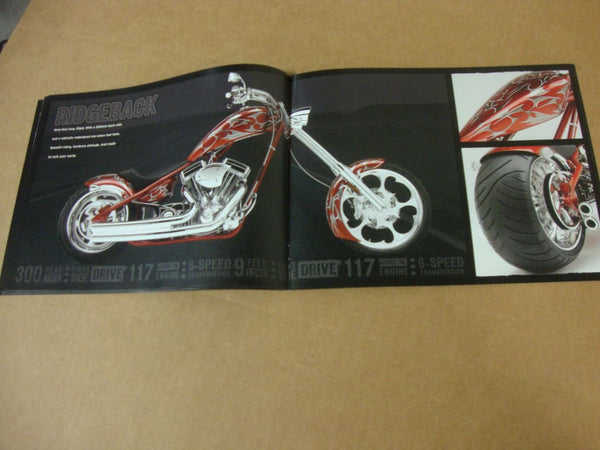 BIG DOG MOTORCYCLES 2006 SALES BROCHURE 16 page POSTER