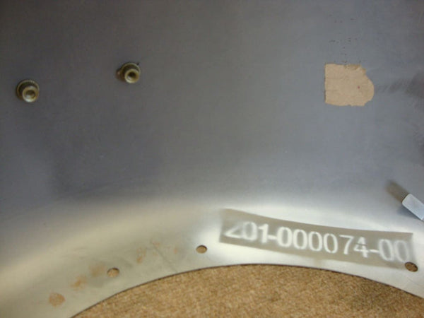 BIG DOG MOTORCYCLES 2009-2010 BULLDOG BAGGER RAW STEEL REAR 