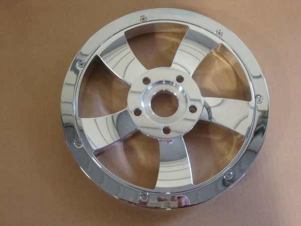 FOR BIG DOG 2010 K-9 REAR DRIVE PULLEY TEFLON POLISHED 