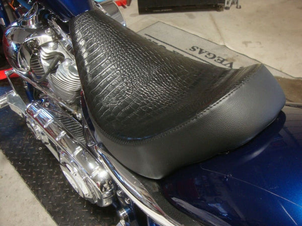 DANNY GRAY FOR BIG DOG MOTORCYCLES ALLIGATOR SOLO SEAT FITS 