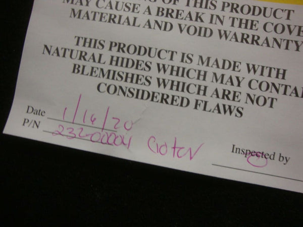 DANNY GRAY FOR BIG DOG MOTORCYCLES ALLIGATOR SOLO SEAT FITS 