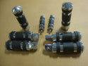 FOR BIG DOG MOTORCYCLES BANDED FOOT PEG SET 2004-UP FULL SET