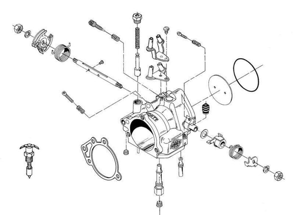 Big Dog Motorcycles Carburetor Backing Plate Gasket 2000-11 