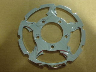 BIG DOG MOTORCYCLES CHROME 2005 MASTIFF BRAKE ROTOR CARRIER 