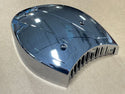 FOR BIG DOG MOTORCYCLES CHROME AIR CLEANER COVER w/ LOUVERED