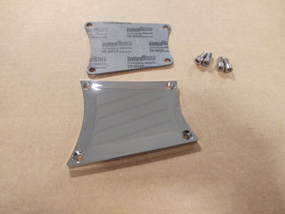 FOR BIG DOG CHROME BILLET PRIMARY INSPECTION COVER w/ hdw 