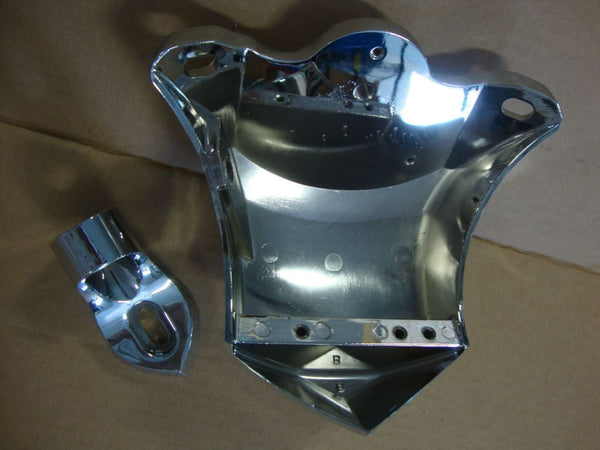 BIG DOG MOTORCYCLES CHROME COIL COVER W/ 117 MOUNT 2005-UP 