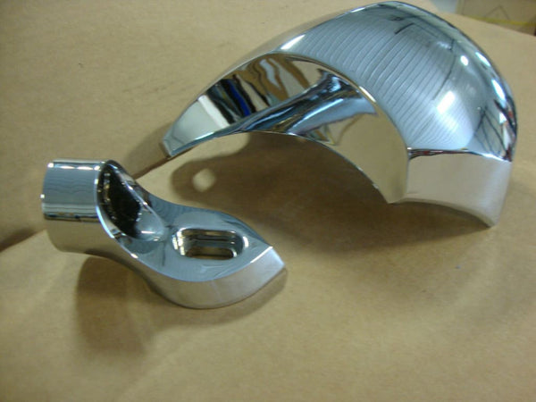 BIG DOG MOTORCYCLES CHROME COIL COVER W/ 117 MOUNT 2005-UP 
