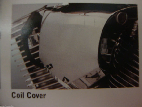BIG DOG MOTORCYCLES CHROME COIL COVER W/ 117 MOUNT 2005-UP 
