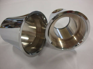 FOR BIG DOG MOTORCYCLES CHROME FORK DUST CAP SET FINE THREAD