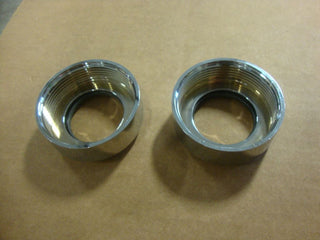 FOR BIG DOG MOTORCYCLES CHROME FORK DUST CAP SET FITS 
