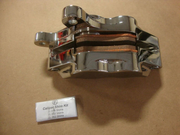 FOR BIG DOG MOTORCYCLES CHROME FRONT BRAKE CALIPER PM FITS 