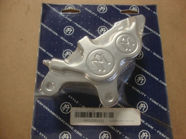 FOR BIG DOG MOTORCYCLES CHROME FRONT BRAKE CALIPER PM FITS 