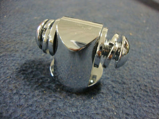 BIG DOG MOTORCYCLES CHROME HEADLIGHT MALE MOUNT WITH BOLT & 
