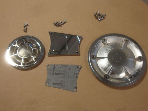 FOR BIG DOG MOTORCYCLES CHROME PRIMARY COVER SET FITS ALL 