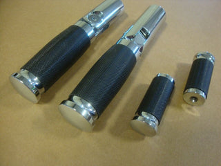 BIG DOG MOTORCYCLES CHROME RIDER FOOT PEG SET W/ TOE PEGS 