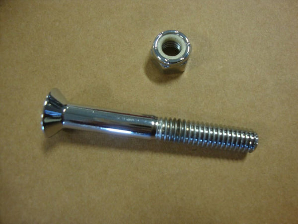 FOR BIG DOG MOTORCYCLES CHROME SHIFT ROD BOLT W/ CHROME NUT 
