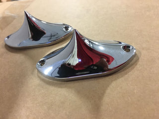 BIG DOG MOTORCYCLES CHROME SPIKE REAR AXLE CAP SET FITS 2006