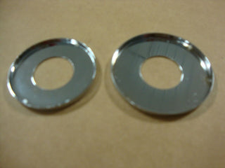 FOR BIG DOG MOTORCYCLES CHROME TRIPLE TREE DUST CAP SET 1 