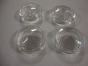 FOR BIG DOG MOTORCYCLES CLEAR CIRCLE TURN SIGNAL LENSES 