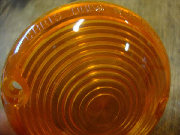 FOR BIG DOG MOTORCYCLES EARLY TURN SIGNAL AMBER LENS SET 